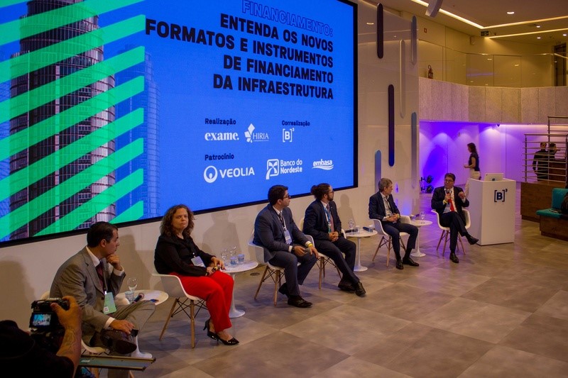 Diretor Aldemir Freire, durante o Fórum Infraestrutura Cidades e Investimentos.