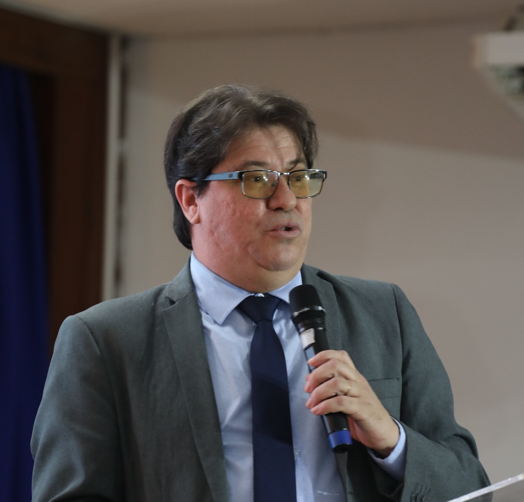 Diretor José Aldemir Freire, durante lançamento dos editais sociais ocorrido em setembro.