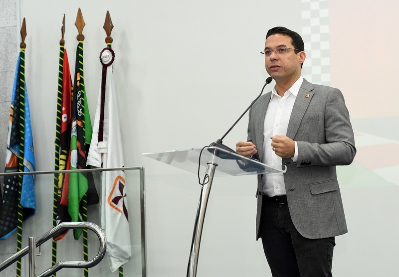 Diretor de Negócios do BNB, Luiz Abel Amorim, afirma que PIX uma ferramenta de inclusão financeira (Foto: Fernando Cavalcante)