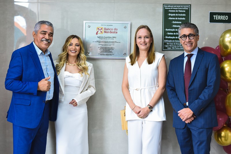 Agência de Guanhães está oficialmente inaugurada e vai atender 18 municípios. Foto: Bruna Lorena.