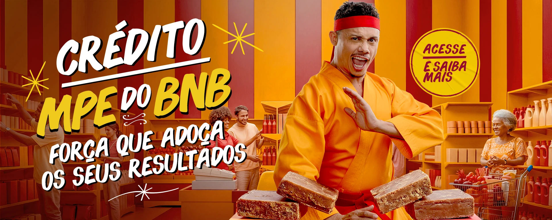Crédito MPE do BNB; Coloca suas vendas no ritmo certo. Clique aqui e saiba mais.